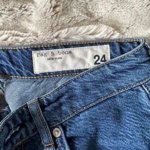 Rag & bone low-rise boyfriend jeans.  Brand new with tags.